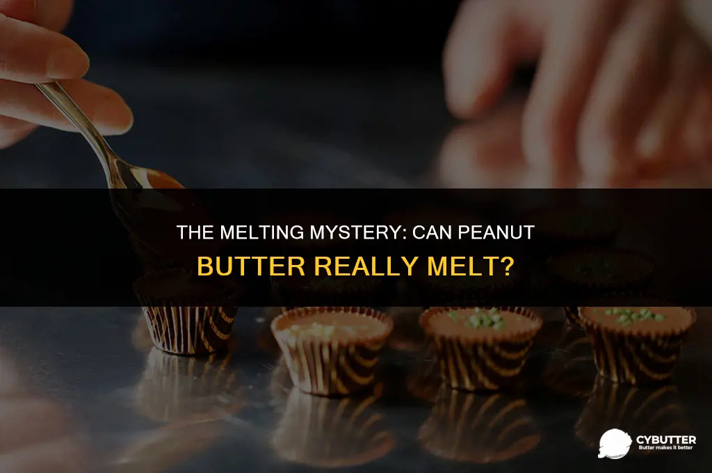 can peanut butter melt