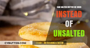 Sweet and Salty Swap: Using Salted Butter in Baking Recipes