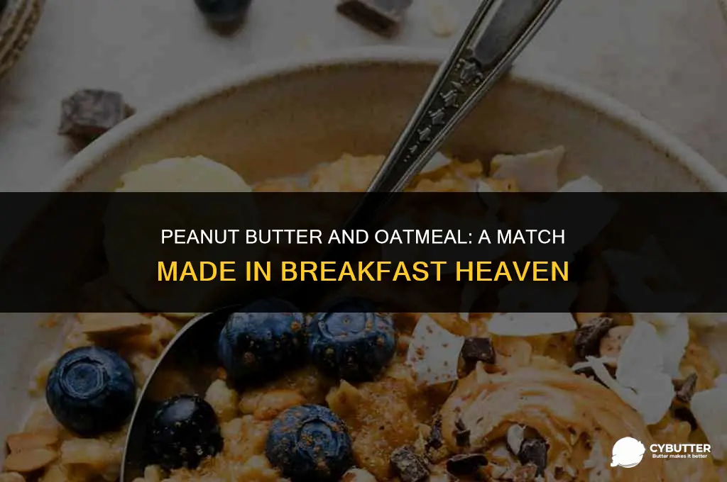 can you add peanut butter to oatmeal