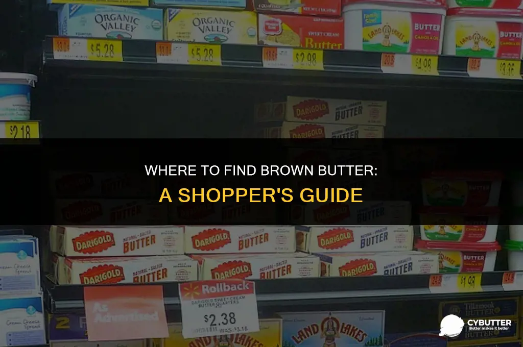can you buy brown butter