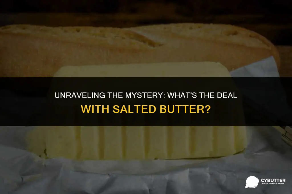 can you clarify salted butter
