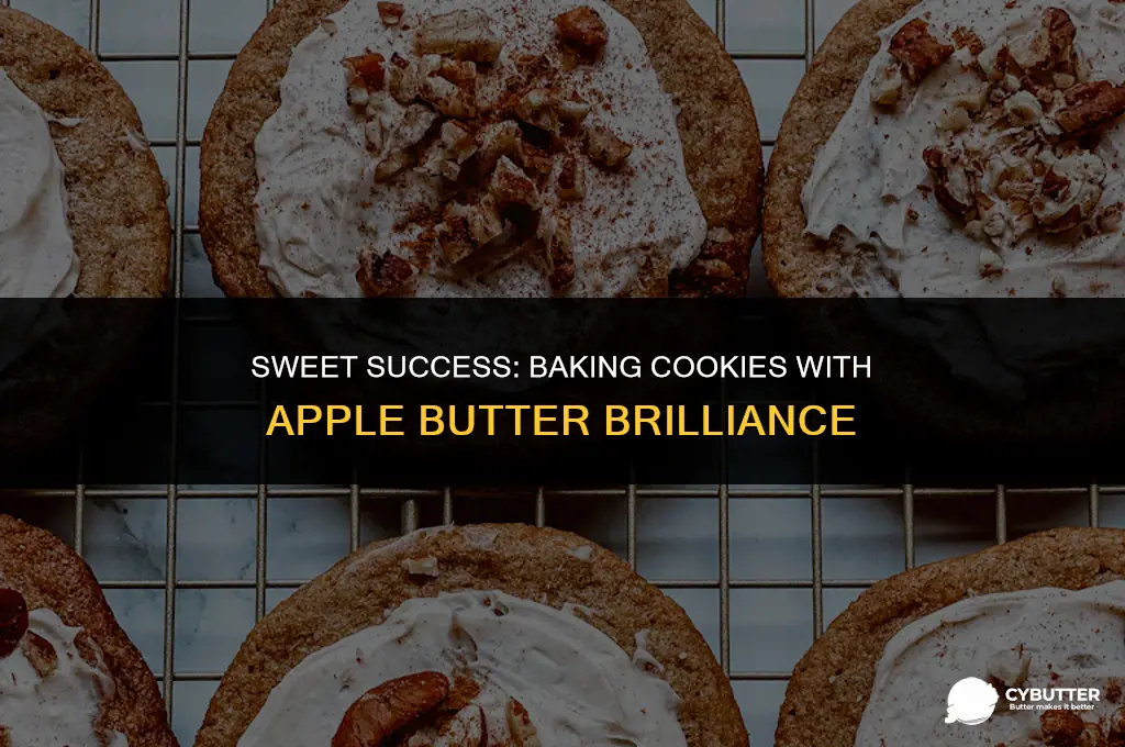 can you cook apple butter in cookies