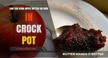 High-Heat Crock Pot Apple Butter: A Delicious Experiment
