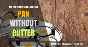 Butter-Free Bliss: Perfectly Cooking Eggs in a Nonstick Pan