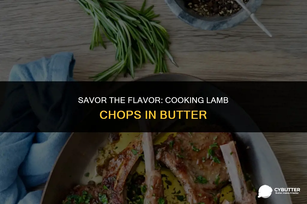 can you cook lamb chops in butter