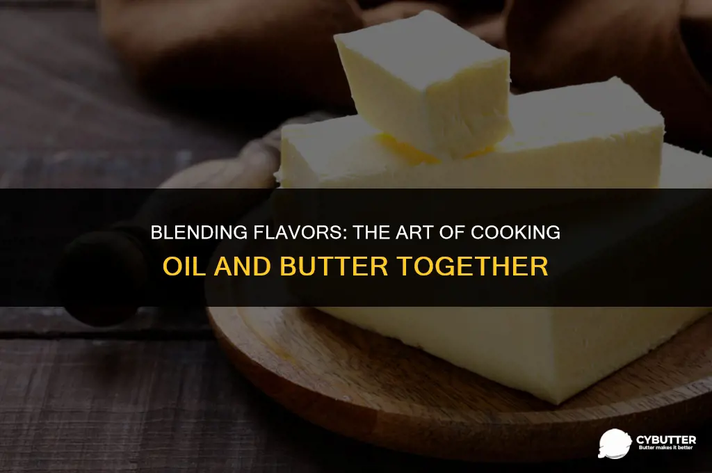 can you cook oil and butter together