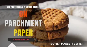 Peanut Butter Cookies on Parchment: A Baking Experiment