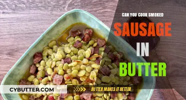 Savor the Flavor: Cooking Smoked Sausage in Butter