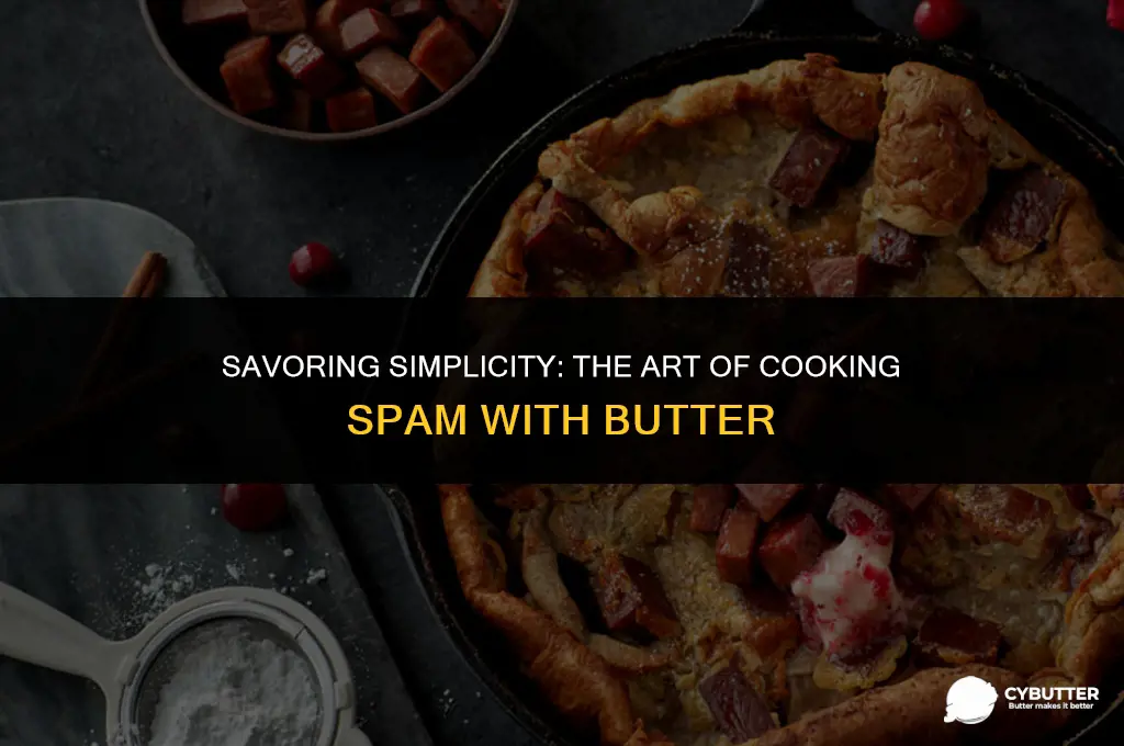 can you cook spam with butter