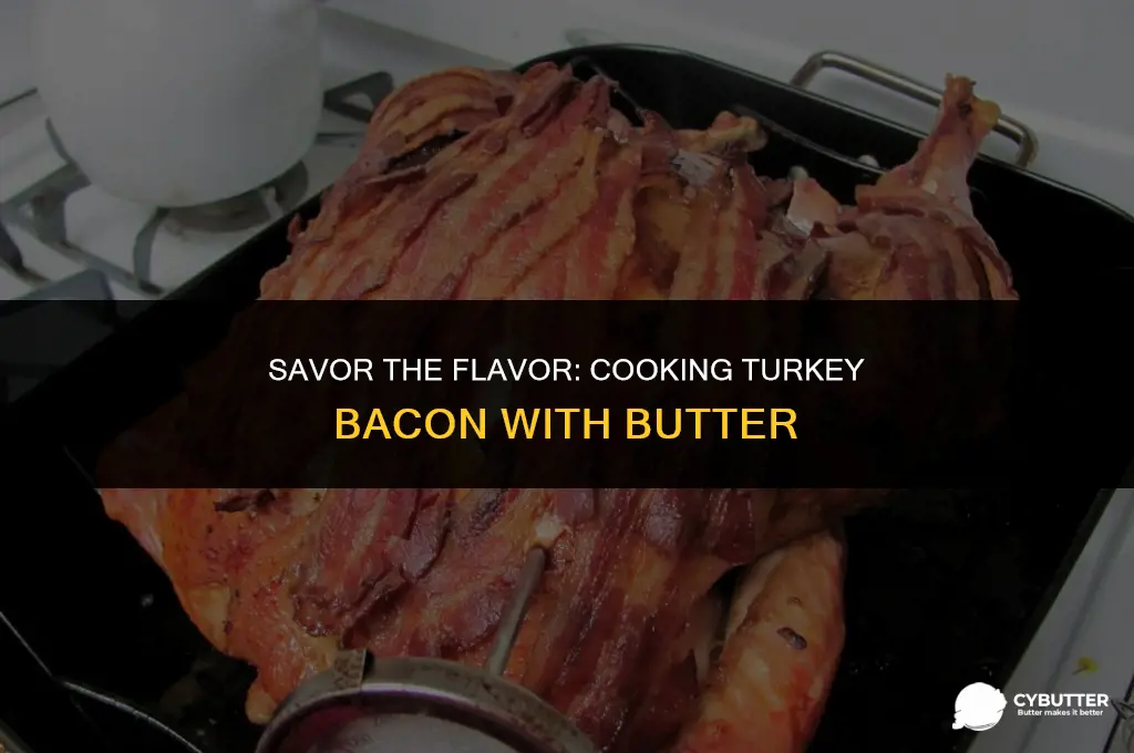 can you cook turkey bacon with butter