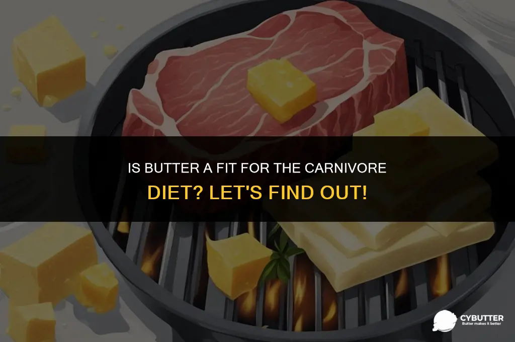 can you eat butter on carnivore diet