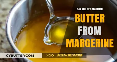 Clarified Butter from Margarine: Is It Possible? Exploring the Process