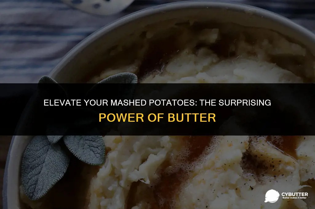 can you just use butter for mashed potatoes