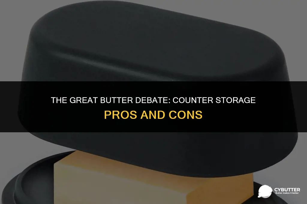 can you keep butter out on the counter