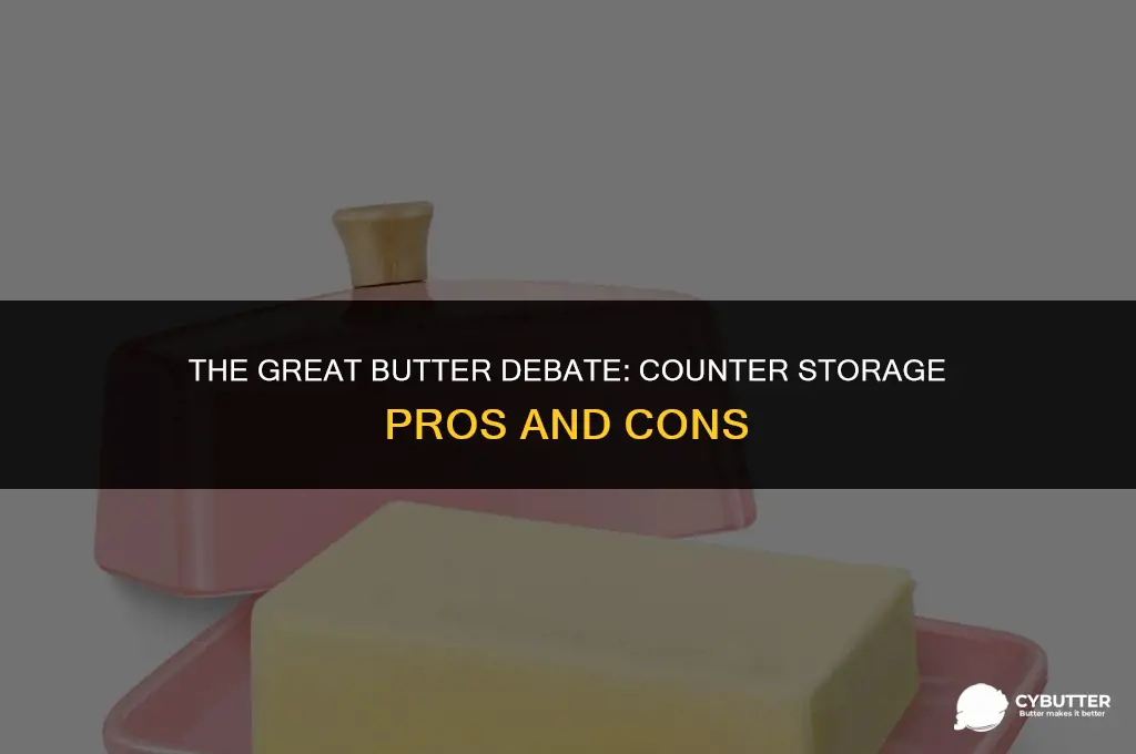 can you leave butter on the counter