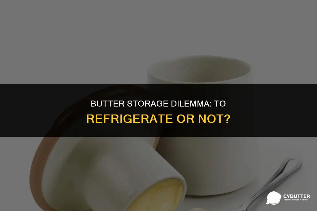 can you leave butter out of the fridge