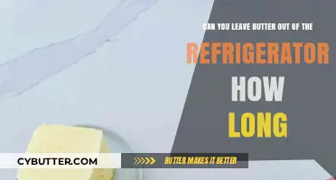 How Long Can Butter Stay Out of the Fridge?