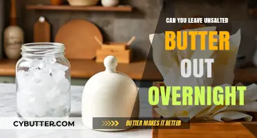 Overnight Butter Storage: A Guide to Keeping It Fresh and Safe