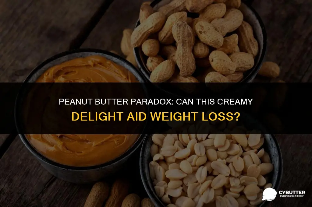can you lose weight by eating peanut butter