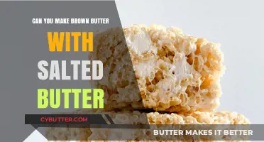From Salted to Brown: The Art of Butter Transformation