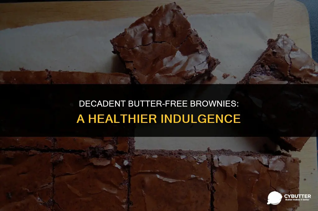 can you make brownies without butter
