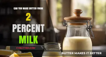 From Low-Fat to Luxe: The Surprising Journey of Making Butter from 2% Milk