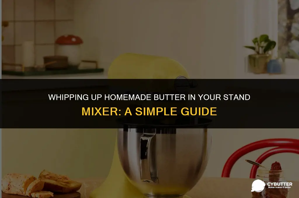 can you make butter in a stand mixer