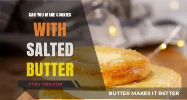 Sweet and Salty: The Surprising Truth About Using Salted Butter in Cookies