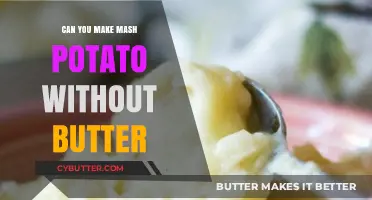 Creamy Mash Potatoes: Butter-Free Bliss for Your Taste Buds