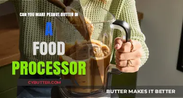 Whip Up Your Own Peanut Butter in a Food Processor: A Simple Guide