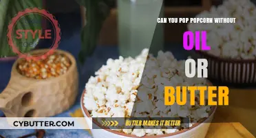 Popcorn Perfection: Oil-Free and Butter-Free Recipes Revealed