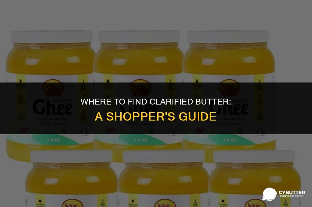 can you purchase clarified butter