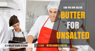 Swapping Salted for Unsalted: A Guide to Butter Substitutions