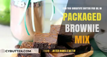 Swapping Butter for Oil in Brownie Mix: A Baking Hack