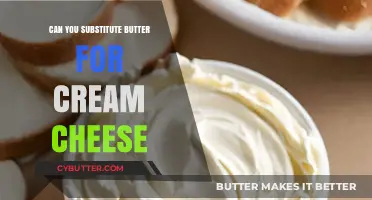 Butter vs. Cream Cheese: The Ultimate Baking Substitute Guide