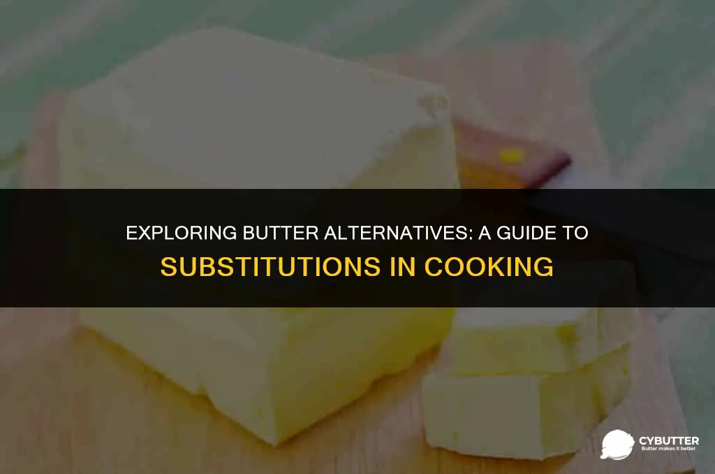 can you substitute butter