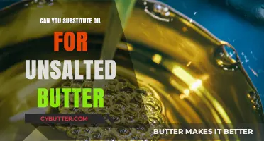 Swapping Oil for Unsalted Butter: A Guide to Healthier Baking