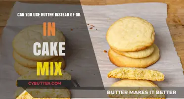 Butter vs. Oil in Cake Mix: Which One Reigns Supreme?