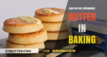 Baking with Spreadable Butter: A Delicious Substitute?