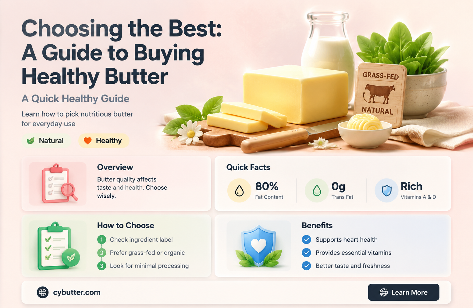 how to buy healthy butter
