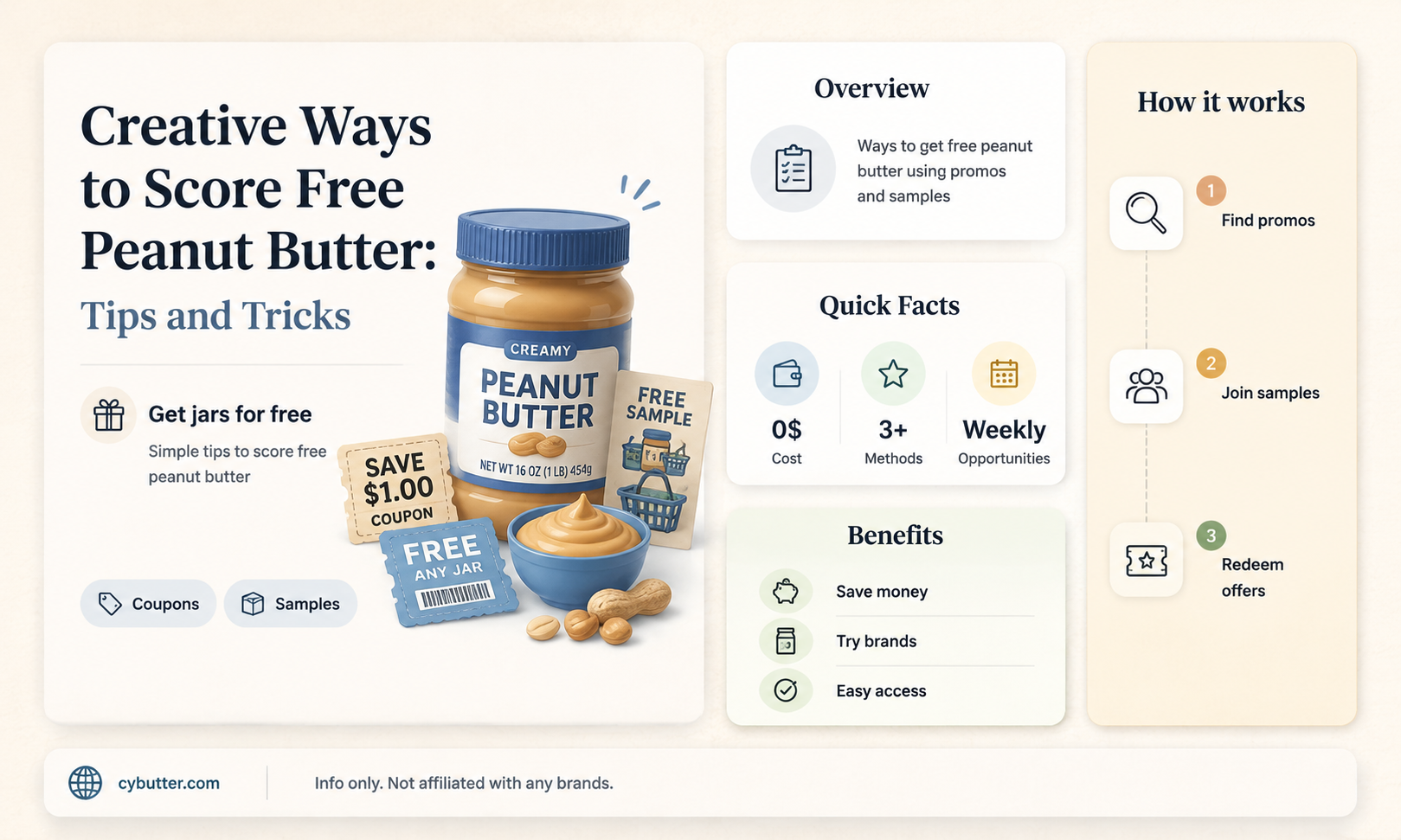 how to get free peanut butter