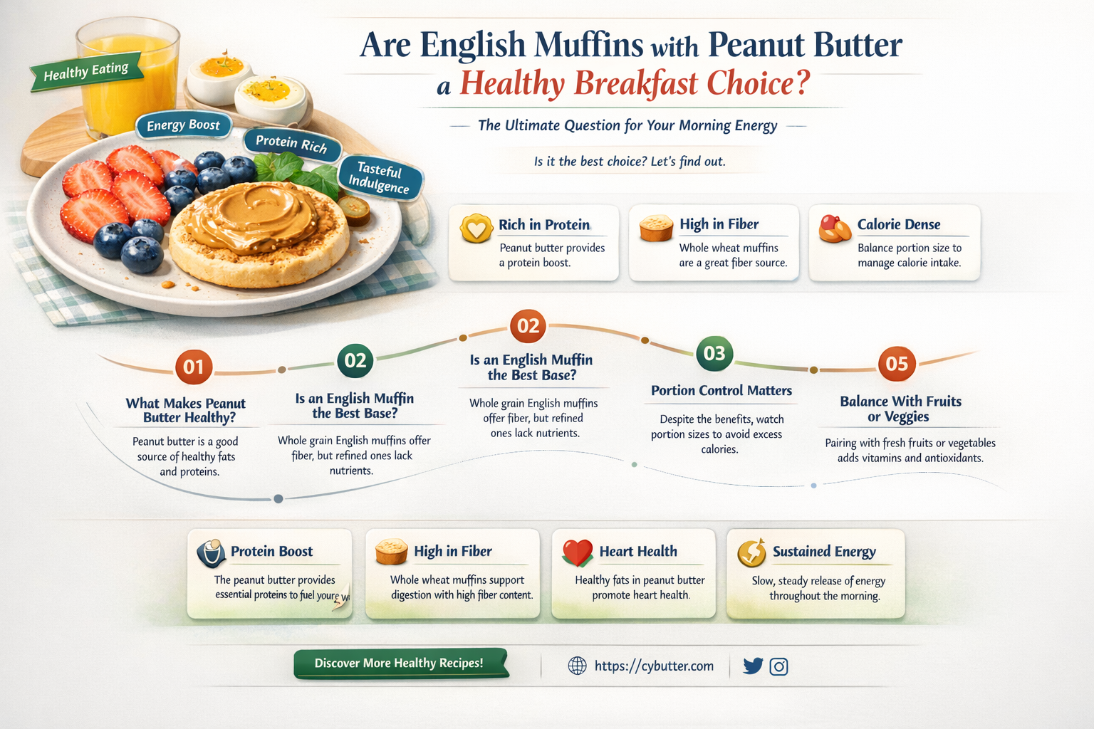 are english muffins good for you with peanut butter