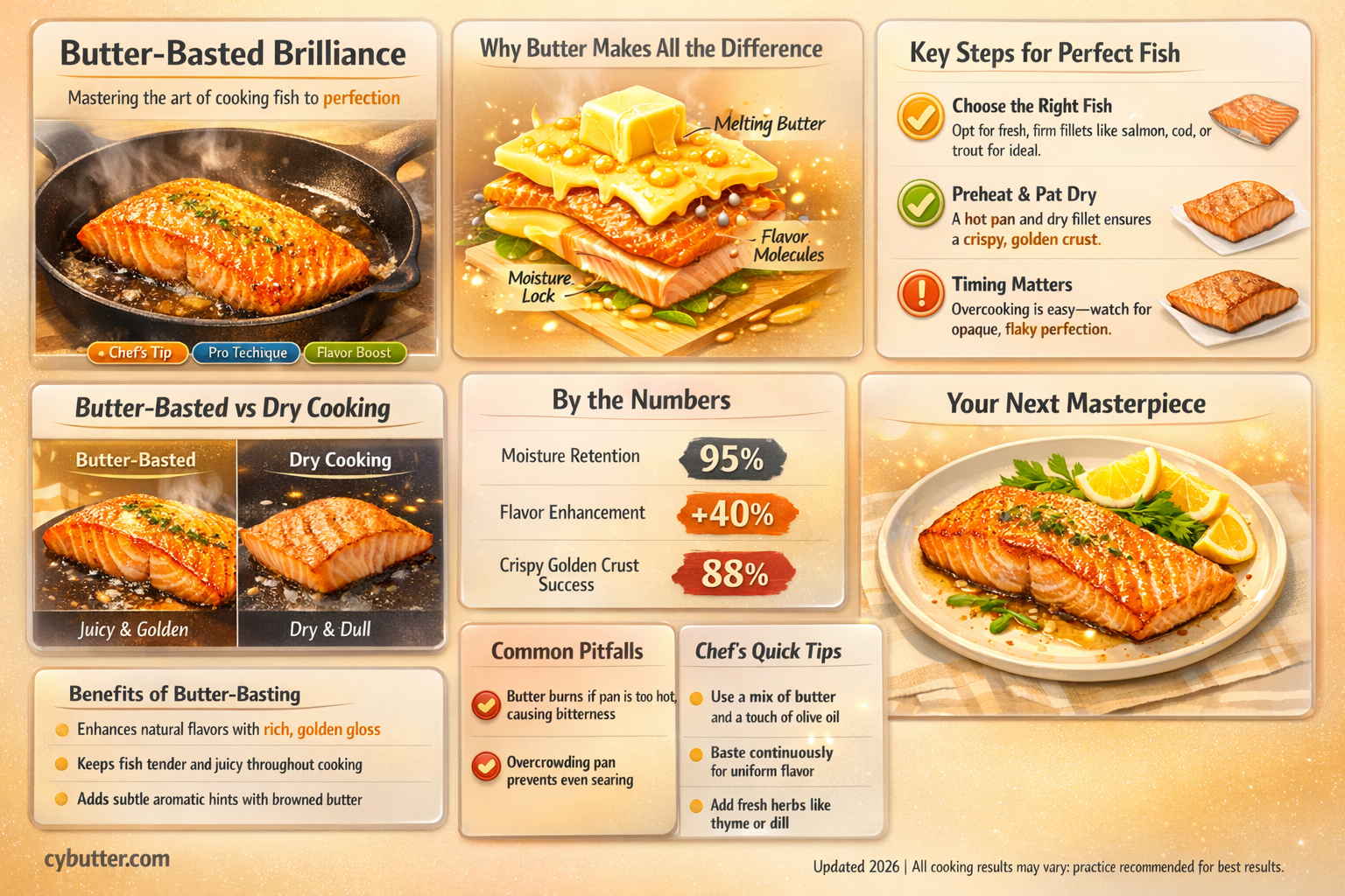 can i cook fish in butter