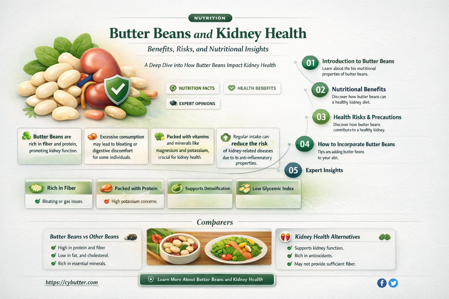 are butter beans good for kidneys