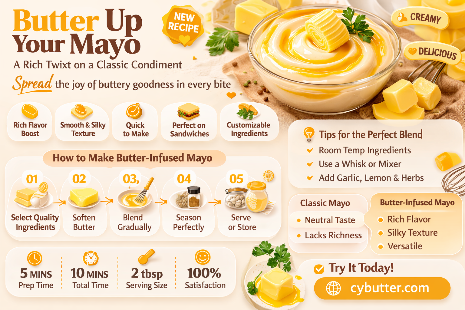 can you make mayo with butter