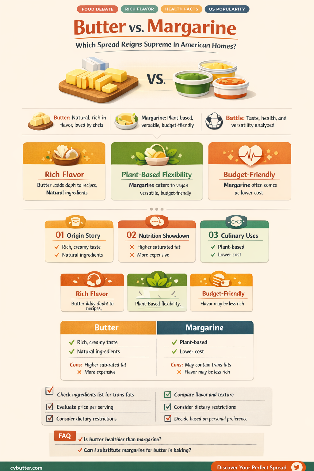 do americans buy more butter or margarine