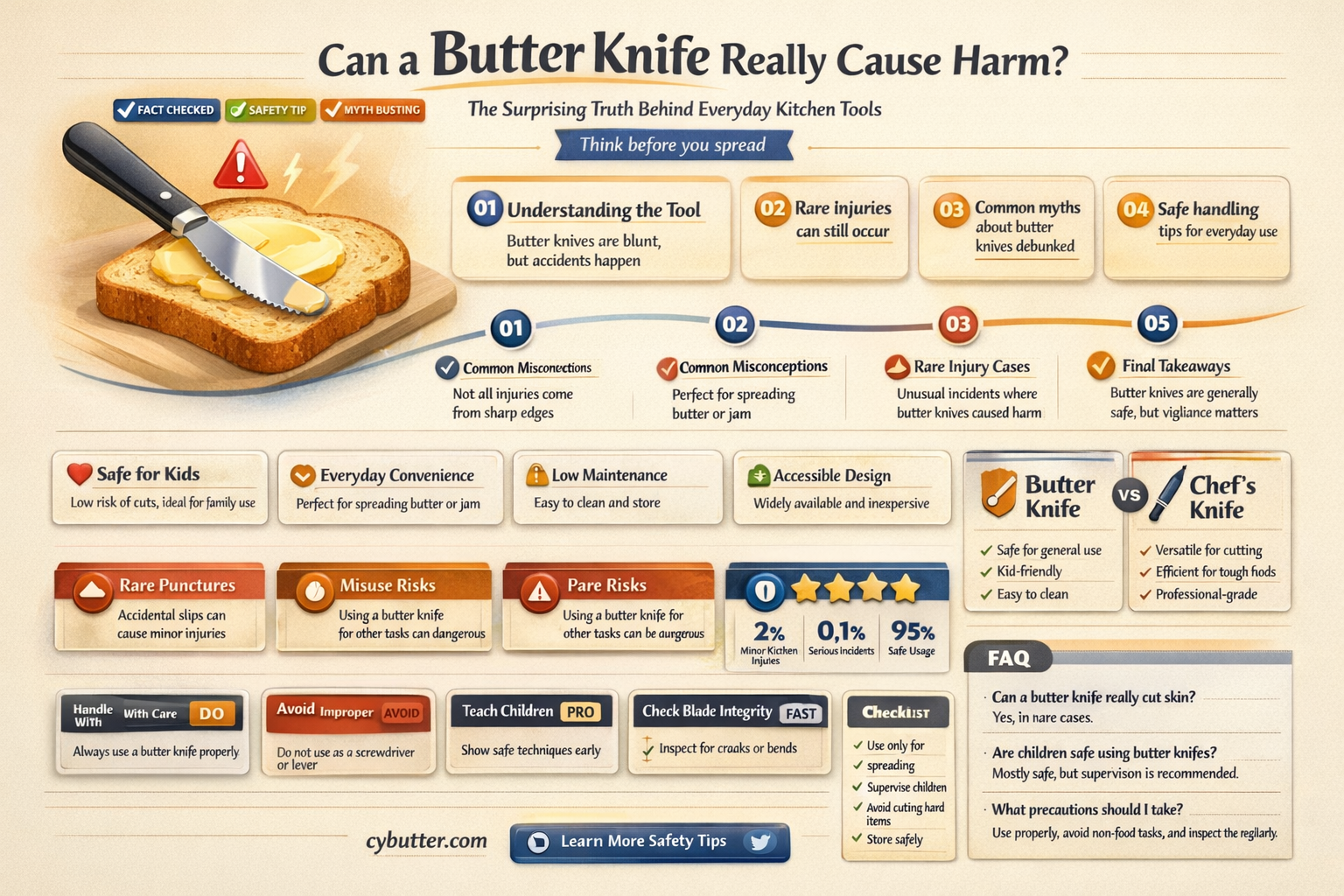 can you get stabbed with a butter knife