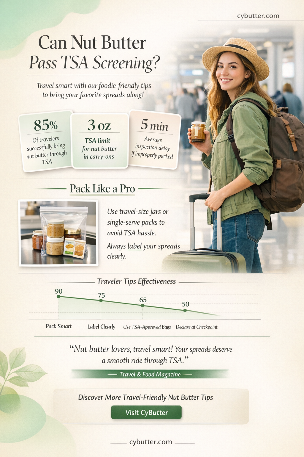 can nut butter get through tsa