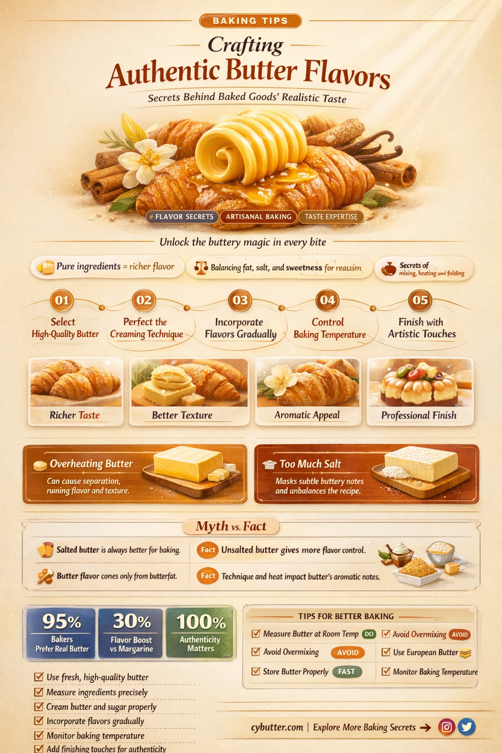 how companies create realistic butter flavors for baked goods