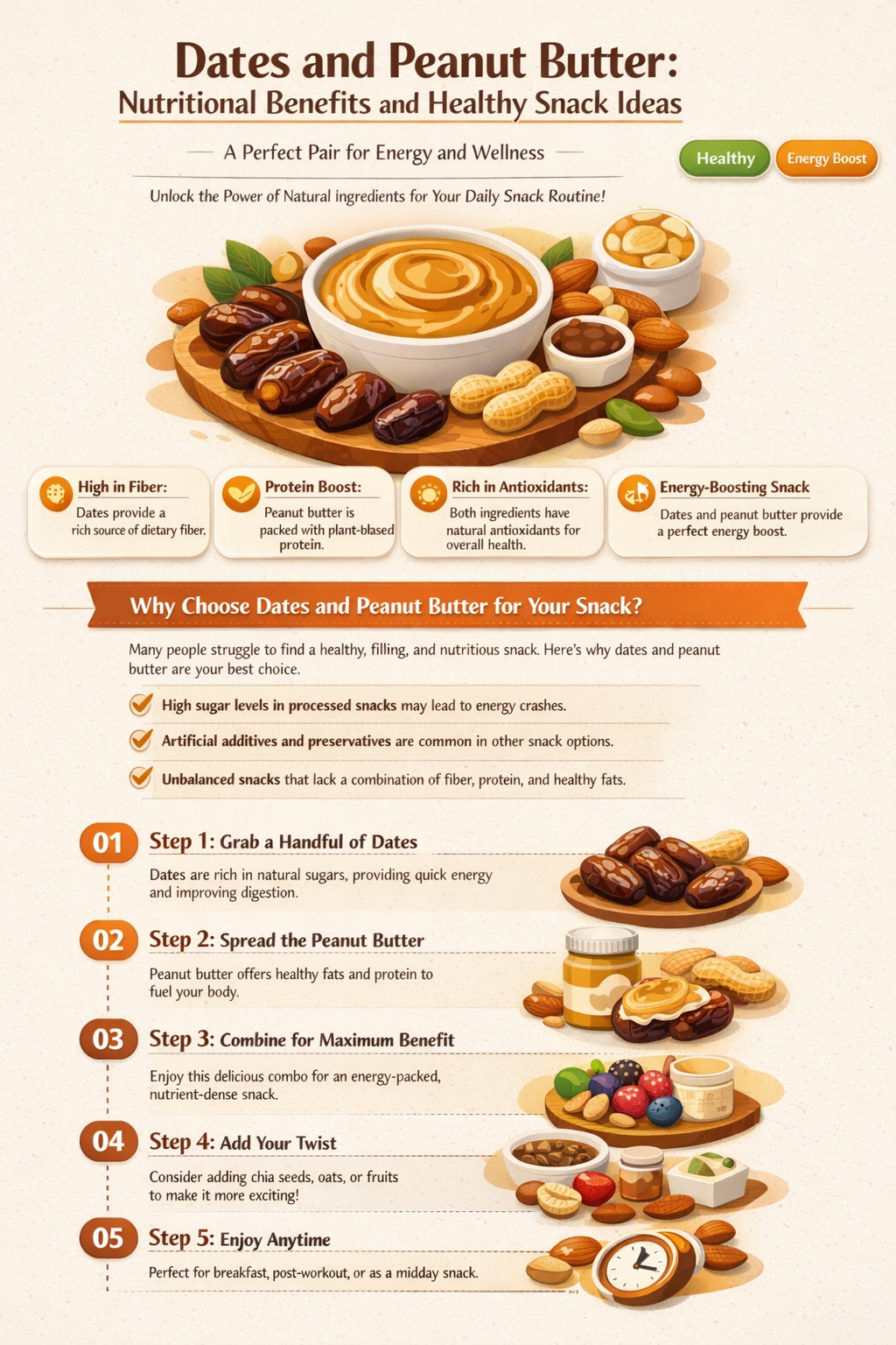 are dates and peanut butter good for you